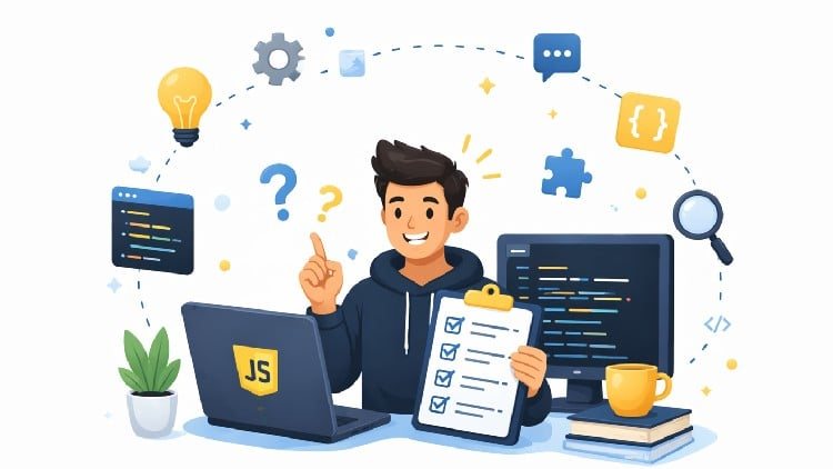 400+ JavaScript Interview Questions Practice Test [2026] preview