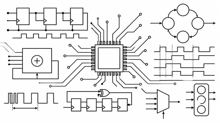 Advanced Verilog HDL — Sequential Logic, Counters & FSMs preview