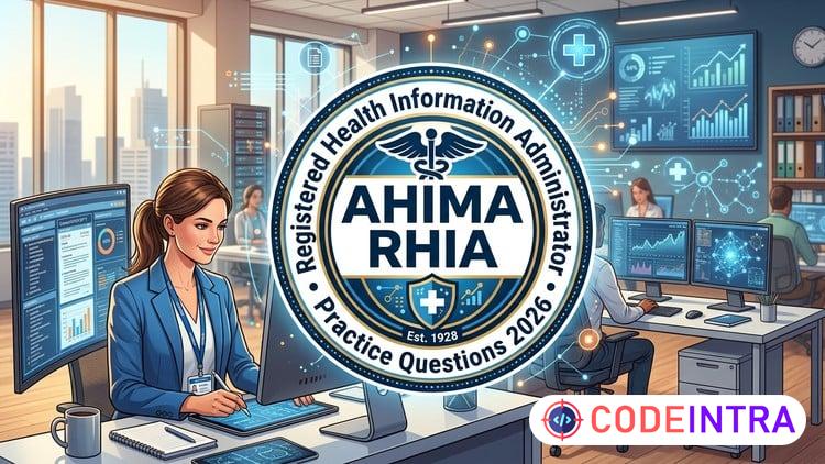 AHIMA RHIA Exam Practice Tests 2026 preview