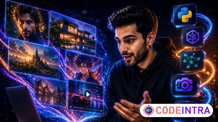 Master Stable Diffusion with Python: AI Images & Video preview