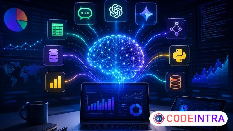 AI-Powered Data Analysis: ChatGPT, SQL, Python & BI course preview