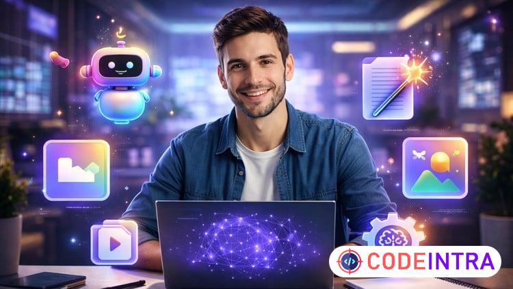 AI Tools Course - Master 20+ AI Tools with Free Prompt Book preview