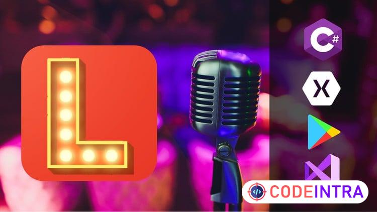 App android + Sistema para Karaoke en Xamarin Forms (2021) preview