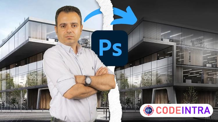 Architectural Post-Production in Adobe Photoshop - From Zero preview