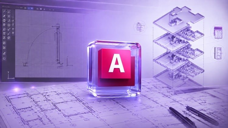 AutoCAD 2026 for Architects : Complete Residential Project course preview