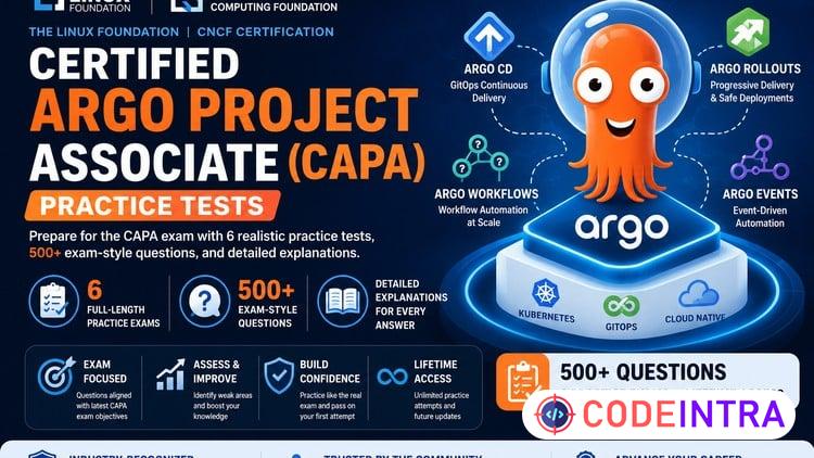 CAPA - Certified Argo Project Associate Practice Exams 2026 course preview