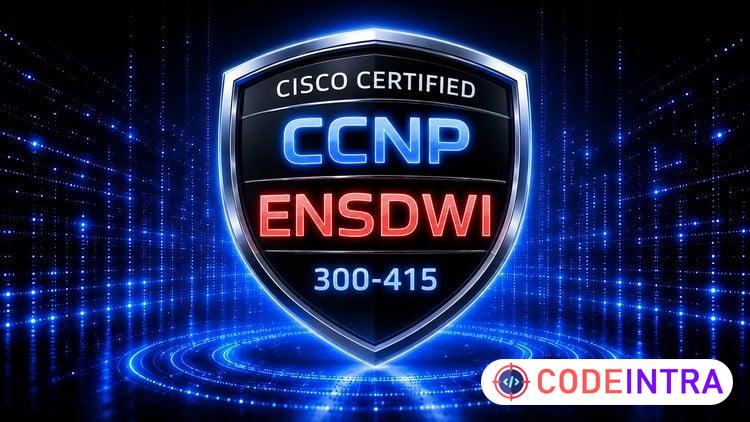 CISCO ENSDWI 300-415 — 1500 Certified Exam Questions preview