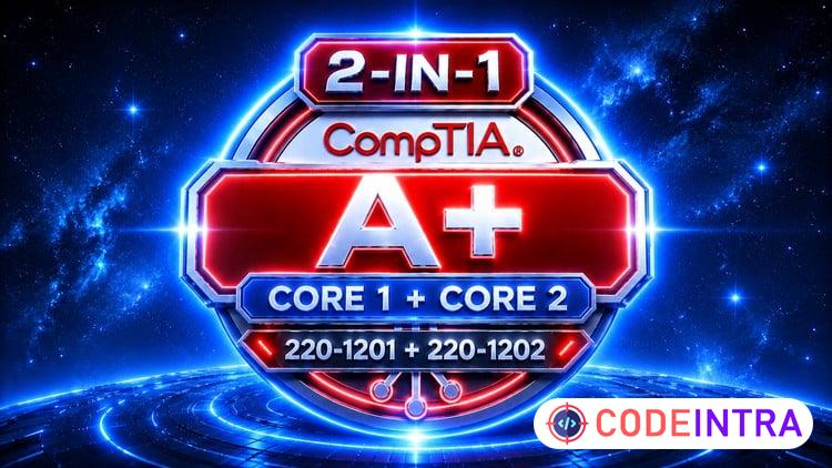 CompTIA A+ Core 1 & 2 (220-1201 + 220-1202): 1500 Questions preview