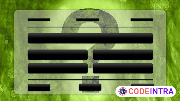 Create Quiz using HTML CSS Bootstrap & JQuery in Hindi lang preview