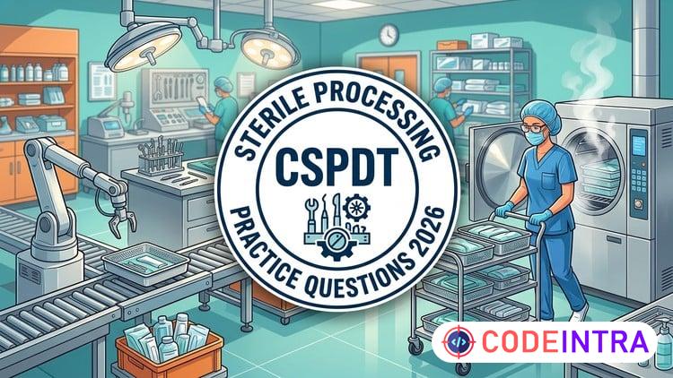CSPDT Exam Prep: 2026 Sterile Processing Practice Tests course preview