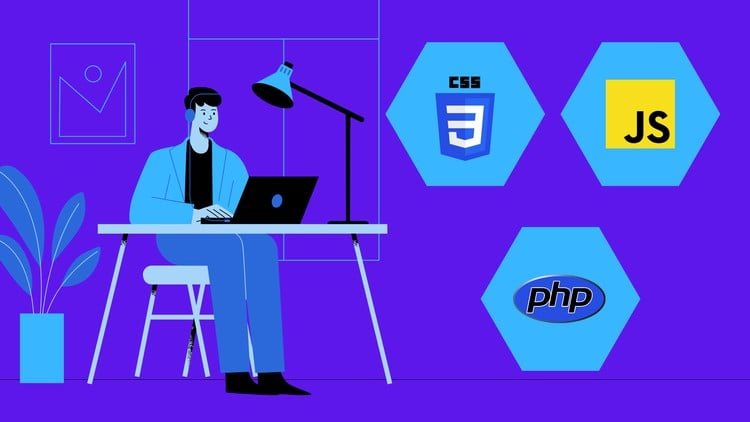 CSS, JavaScript And PHP Complete Course For Beginners preview