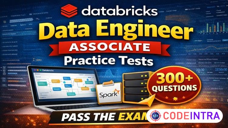 Databricks Data Engineer Assoc. Full 6 Practice Tests 2026 course preview