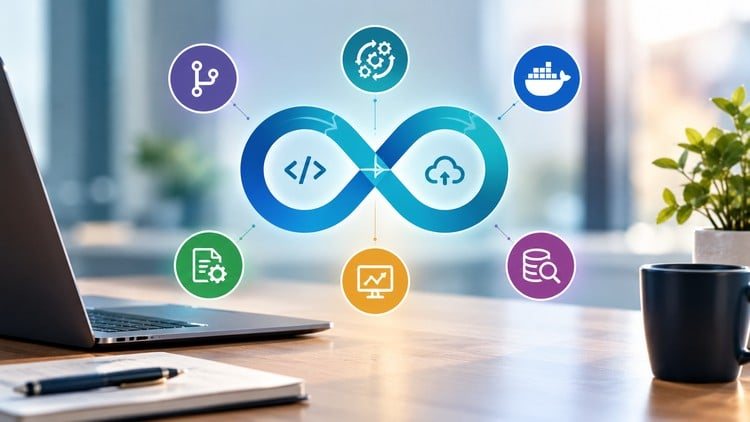 DevOps Essentials: Git, CI/CD, Containers & Monitoring course preview