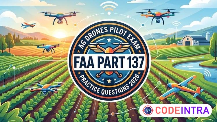 FAA Part 137 AG Drone Certification Practice Test 2026 preview