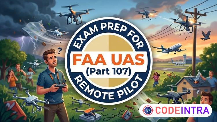 Practice Test For FAA UAS (Part 107) | 2026 Updated preview