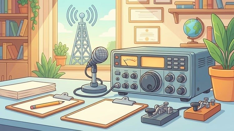 Practice Tests For FCC Amateur Radio License Exam course preview