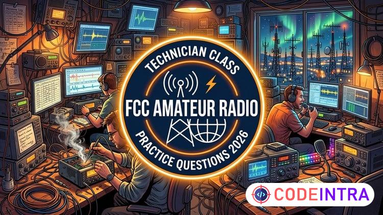 FCC Amateur Radio Technician Class Practice Tests 2026 course preview