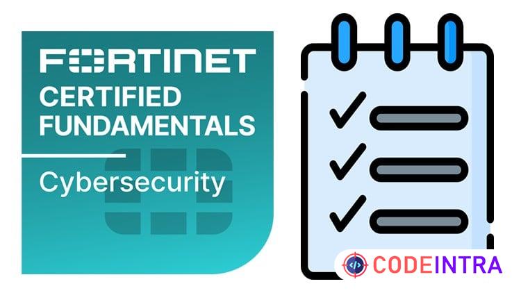 FCF Fortinet Certified Fundamentals Cybersecurity Tests 2026 course preview