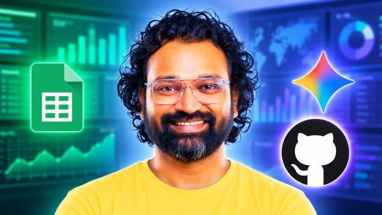 AI Supply Chain Dashboard with Gemini, Sheets & GitHub course preview