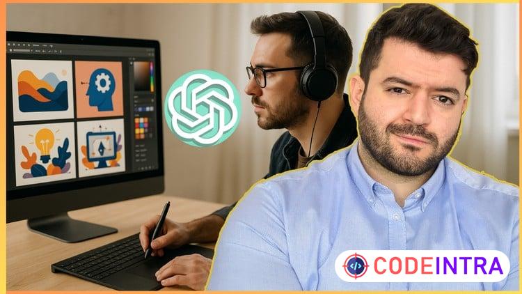 Graphic Design Using AI: COMPLETE Graphic Design Application preview