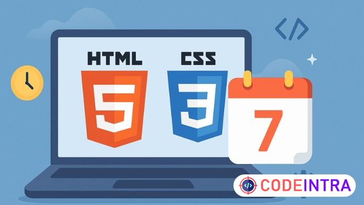 HTML5 & CSS3: Build Your Website in 7 days (2026) preview