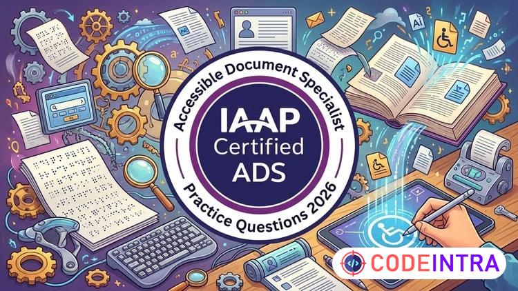 IAAP ADS (Accessible Document Specialist) Practice Test 2026 preview