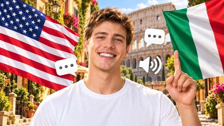 Italian Through Real Dialogues course preview