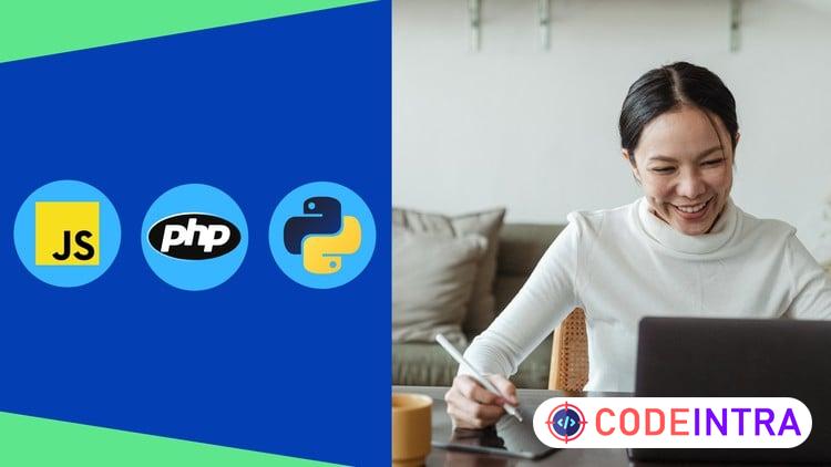 JavaScript And PHP And Python Programming Complete Course course preview