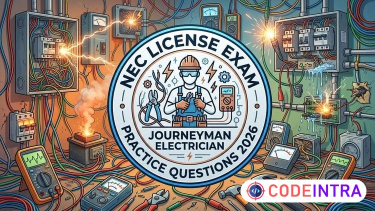 Journeyman Electrician Practice Test, NEC License Exam Prep preview