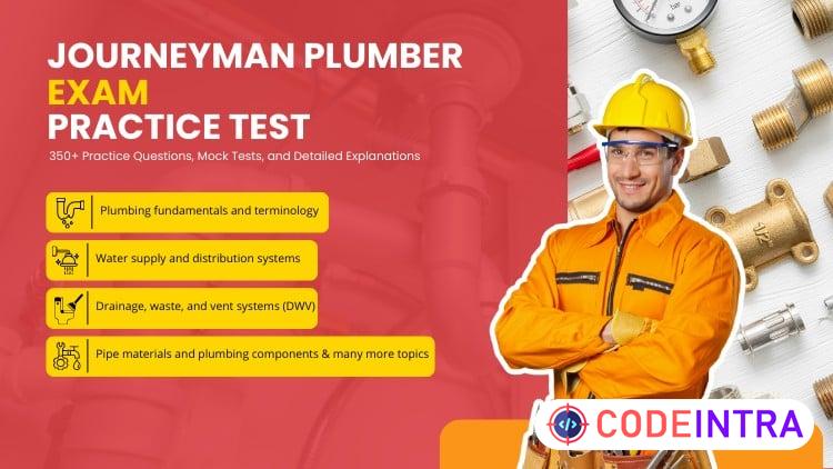 Journeyman Plumber Exam Practice Test preview