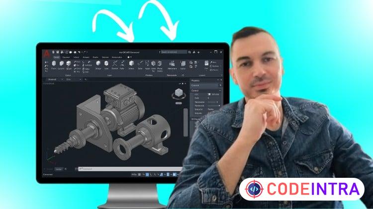 AutoCAD 3D: Complete Step-By-Step Course for Beginners preview
