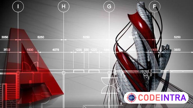 Learn AutoCAD 2D & 3D : From Zero to Hero course preview