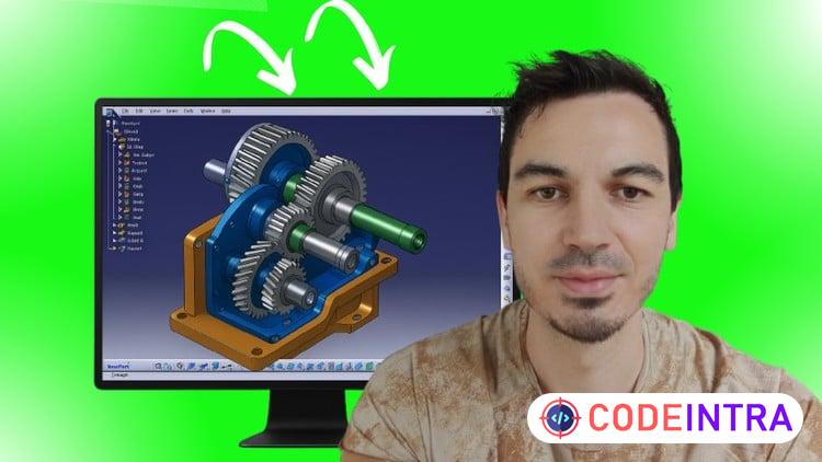 CATIA V5: Complete 3D Modeling Course for Beginners course preview