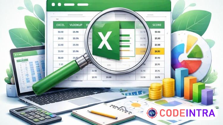 Learn Excel VLOOKUP from Scratch course preview