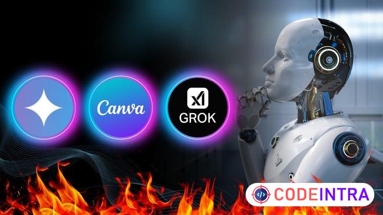Learn Graphic Design Using AI Canva Gemini and Grok Imagine preview