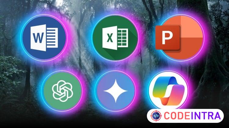 Learn Microsoft Office with ChatGPT Gemini and Copilot preview
