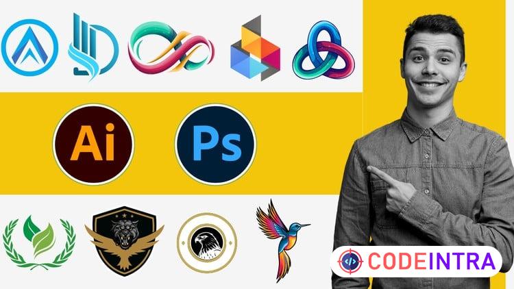 Master Logo Design with Photoshop Illustrator Zero to Pro preview