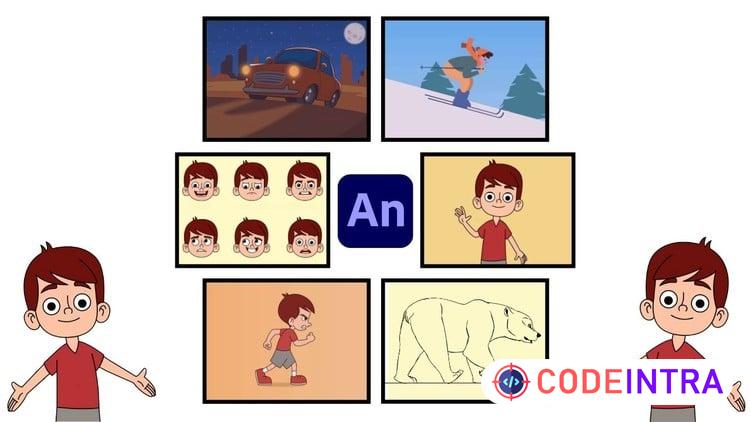 Mastering 2D Animation in Adobe Animate (Basic to Advance) course preview
