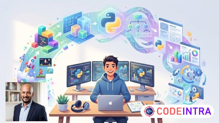 Mastering Python  : From Zero to Vibe-Code to OOP course preview