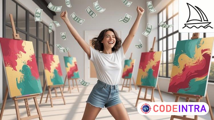 Midjourney V7 Mastery 2025: Create Stunning Art & Earn Money preview
