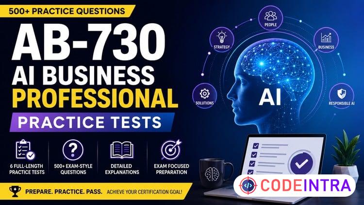 MS AB-730 AI Business Professional | 500+ Practice Questions course preview