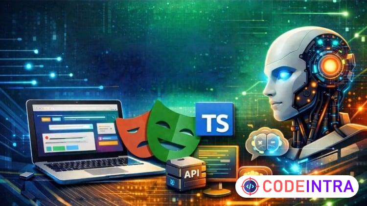 Playwright using TypeScript with AI - Web&API for beginners preview