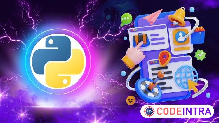 Python Game Development and App Programming Masterclass course preview