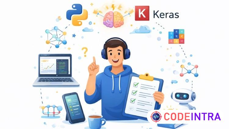 400 Python Keras Interview Questions with Answers 2026 course preview