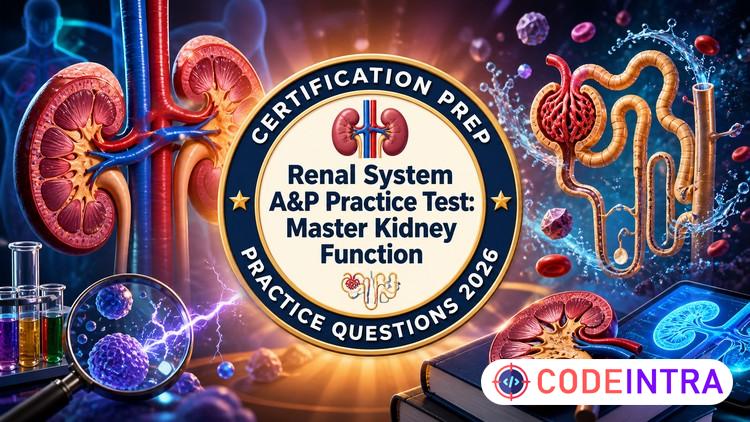 Renal System A&P Practice Test: Master Kidney Function 2026 course preview
