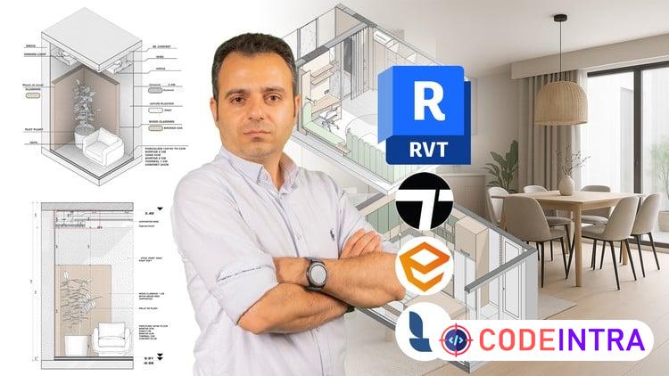 Revit 2026: Interior Design + Modeling + Rendering From Zero preview