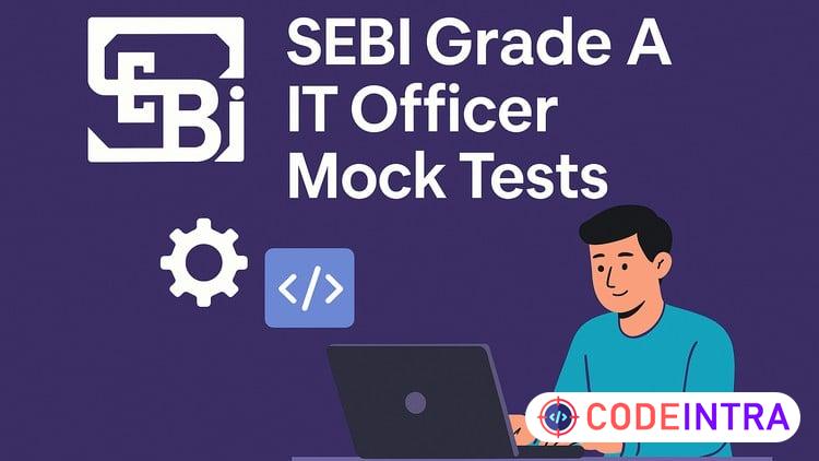 SEBI Grade A Mock Test 2025: IT Officer (Phase 1 Paper 2) preview