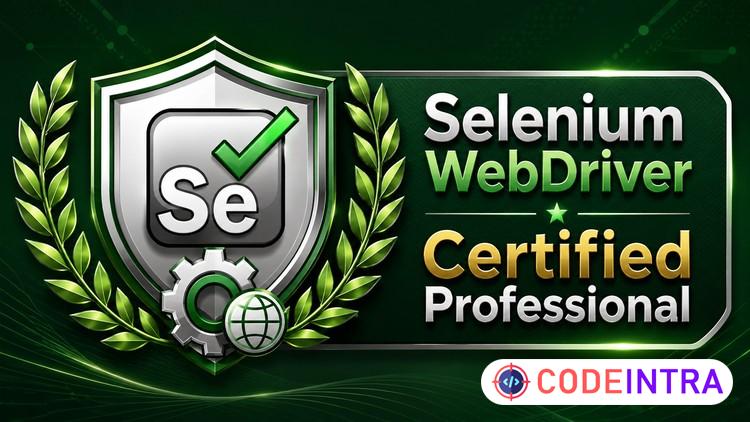 Selenium WebDriver Certified Professional Practice Tests preview