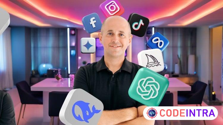 AI-Powered Social Media Marketing: ChatGPT and 100 AI Tools preview