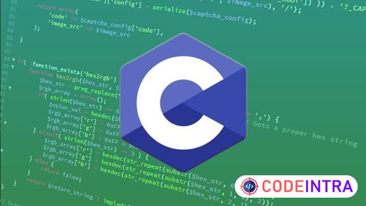 The Complete C Programming Course for Basic to Expert course preview